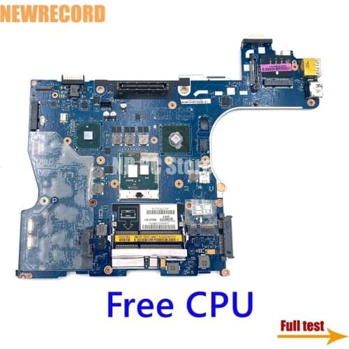 NEWRECORD For NAL22 LA-5573P Dell Latitude E6510 Laptop Motherboard CN-0NCPCN 0NCPCN QM57 DDR3 N10M-NS-B-B1 GPU Onboard Free CPU