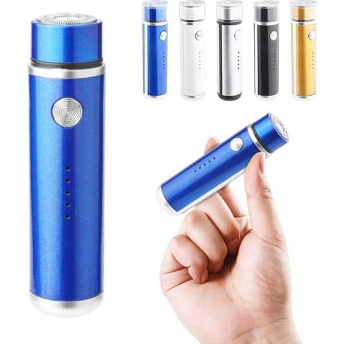 Professional Electric Shaver for Men Rechargeable Beard Trimmer Mini Portable Razor LED Display USB Charge Hair Shaving Machine