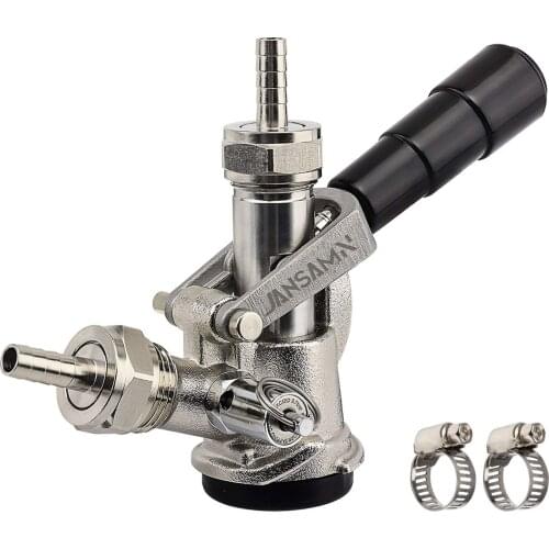 North America well type D beer barrel dispenser beer tapping device D Keg Coupler