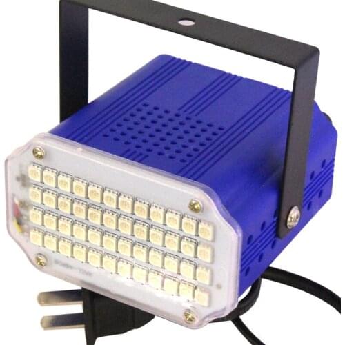5pcs/pack sound control 36 /48 led LED Stage Light DJ Disco Strobe Light Flash Light Club Stage Lighting Effect EU/US Plug