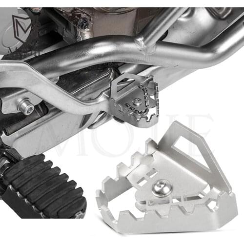 Motorcycle Brake Lever Extension Pedal Step Tip Plate Enlarge For Honda CRF1000L CRF1100L Africa Twin Brake Peg Pad Extender