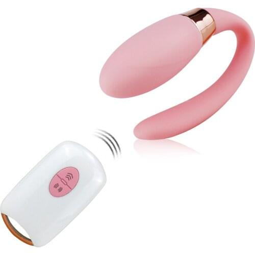 10 Modes Vibrator for Couples G-Spot Stimulate U Type Wireless Silicone USB Dildo Panties Female Masturbate Sex Toy for Adult