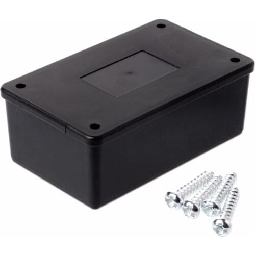 Waterproof ABS Plastic Electronic Enclosure Project Box Case Black 105x64x40mm