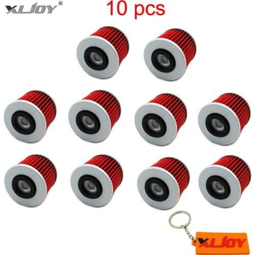 10x Oil Filter For Yamaha TDM850 XTZ750 TT600 SRX600 XTZ660 XT250 XT400 XT600 XT600E XV535 SR400 XVS400 SR250 XV250S XV125S