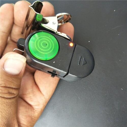 2pcs Fishing Rod Alarm Portable Electronic Fishing Bite Sound Alarm Fish Bell Clip With Light For Fishing Accessories