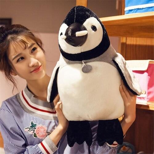 40cm Big Plush Animal Penguin Toy Stuffed Soft Cartoon Penguins Doll Pillow Kids Gift