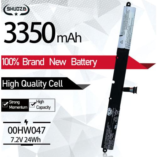 7.2V 3350mAh 24Wh 00HW047 Laptop Battery For Lenovo Thinkpad X1 Tablet PC SB10J78995