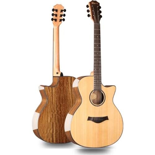 40 inch Acoustic Guitar 6 Strings Folk Guitar Spruce Veneer Guitarra for Professional Musical Enthusiast Instruments Gift AGT317