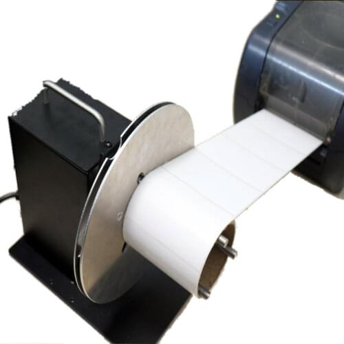 150mm Width Automatic Bar code Label Rewinder Clothing Tags Stickers Rewinding Machine HS-C7