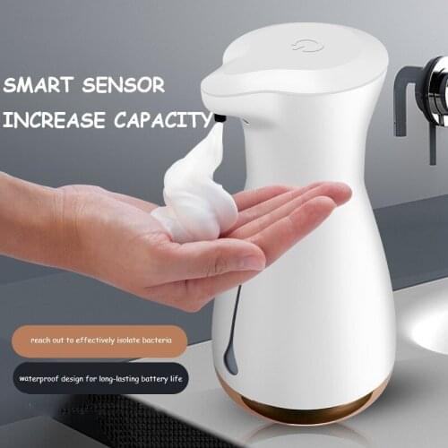 700ML Automatic Soap Dispenser Foaming Touchless Handfree Smart Liquid Soap Dispenser USB Rechargeable Bathroom Kitchen Supplies