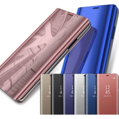 Case For Samsung Galaxy a51 Phone Cover a 51 Bumper Stand gaxaly samsun 51a a5 1 Smart Mirror Flip Coque fundas protective