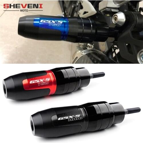 For SUZUKI GSX-S750 GSXS750 GSX-S1000 GSXS1000 GSXS GSX-S 750 Motorcycle CNC Frame Crash Pads Exhaust Sliders Crash Protector