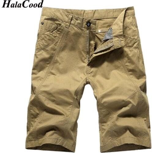 Halacood:Summer Mens Casual Shorts Large size 29-44 Middle waist Straight Urban fashion high temperature Fixed shape Technology