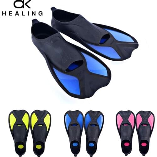 Swimming Fins Outdoor Water Sports Diving Fins Webbed Flippers Snorkeling Training Pool novice Adult child Swim shoes Flippers