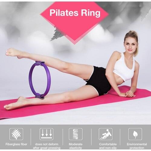 Upgraded Yoga Fitness Pilates Circle Home Sport Resistance Workout Women Magic Ring Muscle Exercise Training Tools For Home Gym
