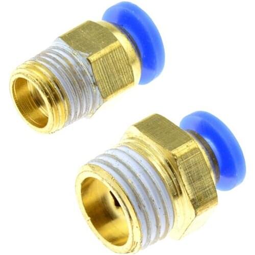 PC Pneumatic air 10mm 8mm 12mm 6mm 4mm hose 1/4 "BSP 1/2" 1/8 "3/8" male thread air nipple brass quick coupling