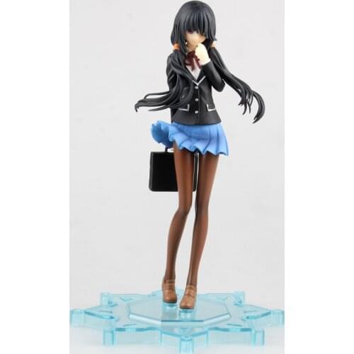 Anime Date A Live Tokisaki Kurumi School Uniform Ver 1/8 Scale Painted PVC Action Figure Collectible Model Kids Toys Doll 16CM