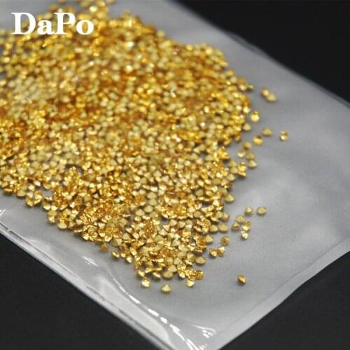 SS4-SS30 Point Back Glass Crystal 1440Pcs/Lot Light Colorado Topaz Color Fancy Rhinestones For Dress Jewelry 3D Nail