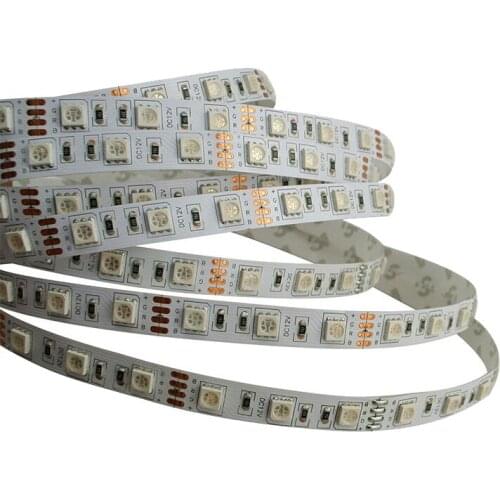 5050 LED Strip light DC12V 60LEDs/m RGB red green blue purple yellow orange white 5050 LED Strip 300LEDs 5m IP20 not waterproof