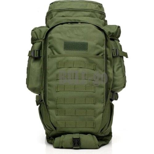 Tactical Military Backpack Men Large Padded Dual Shotgun Carrying Molle Backpacks Hunting Rifle Gun Rucksack Trekking Bag