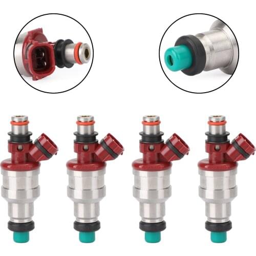 4Pcs Fuel Injectors 23250-35040 Fit For Toyota 4Runner/Pickup 2.4L 1989-1995