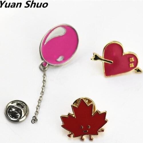 YuanShuo Brooches Girl On Clothes