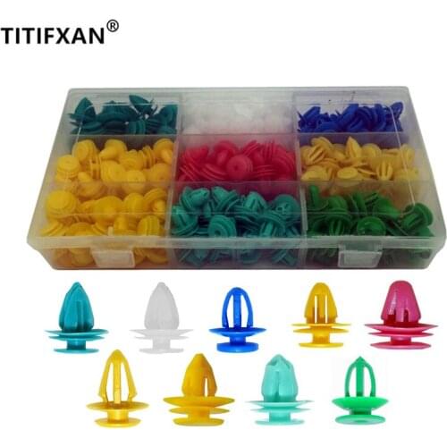 Auto Door Panel Tailgate Rivet Clip With Box For Lada Samara Riva Granta Tavria Nadeschda 2114 Niva Car Repair Fastener Clamp