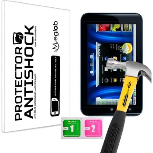Screen protector Anti-Shock Anti-scratch Anti-Shatter compatible with Tablet Dell Streak 7 Wi-Fi