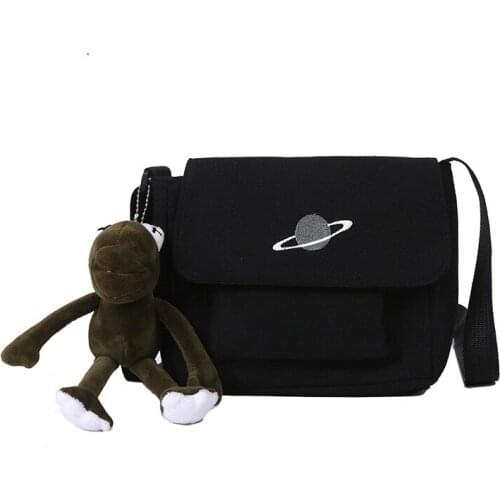 Newhotstacy Bag 07172021 Ladies canvas bag messenger bag large capacity single shoulder bag