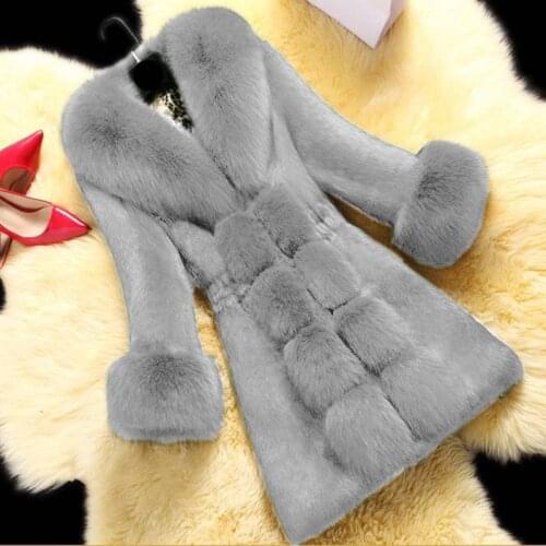 Women Faux Fur Coat Autumn Winter Fluffy Warm Teddy Jackets Fashion Plus Size Lapel Fur Coats Plush Overcoat Ladies Outerwear