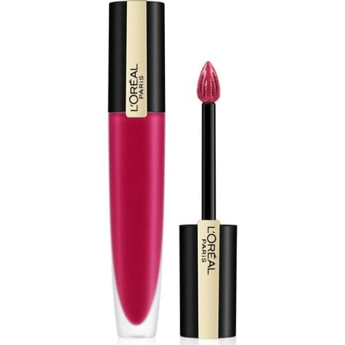 L'Oréal Paris Rouge Signature Liquid Matte Purple Lipstick - 114 I represent