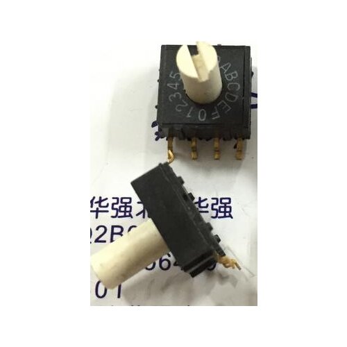 0-9 / 10 bits 8421C SMD RM4AF-10 rotary encoder switch 4: 1 pin positive code free shippping