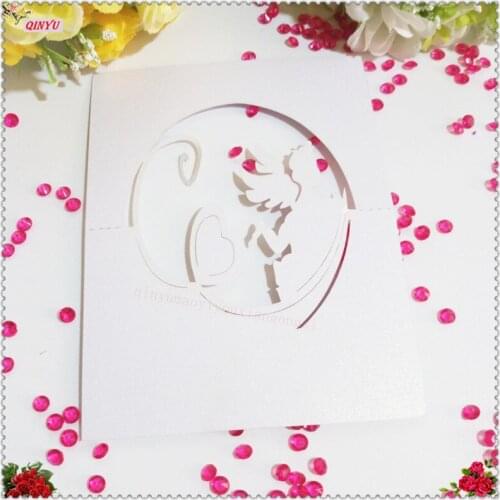10pcs/Lot Laser Cut Seat Card European Style Favor Wedding Decoration Wedding Party Table Name Place Cards 7z