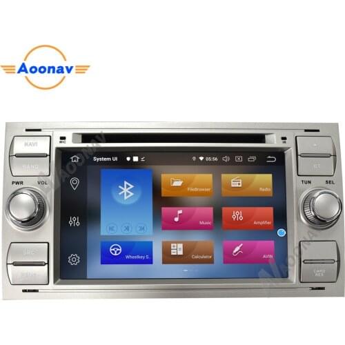 2 DIN Android 10 Car radio For Ford Mondeo S-max Focus 2 C-MAX Galaxy Fiesta transit Fusion car stereo autoradio auto audio