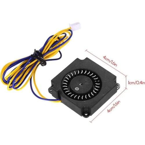 40 40 10mm Brushless Blower Cooling Fan 24V with 2-Pin for CR-8S Ender 3