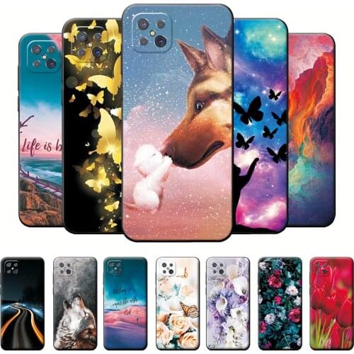 6.57" For Oppo Reno 4Z 5G Case Bumper Soft TPU Silicone Cover For Oppo Reno 4Z 5G Case Cool Fashion Pattern Back Cover Coque