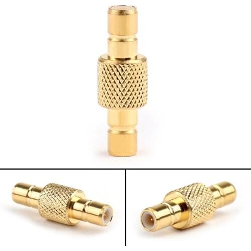 Areyourshop RF Connector SMB Male Plug Jack to SMB Male Plug Pin Adapter Straight 1Pcs/10Pcs Wholesale SMB Connector for Wires