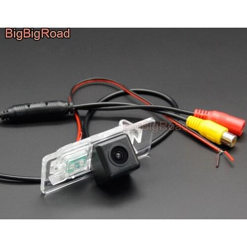 BigBigRoad Vehicle Wireless Car Rear View Camera HD Color Image For Audi Q3 8U / Q5 8R / A5 8T / A7 Sportback /TTS Mk2 2006-2014