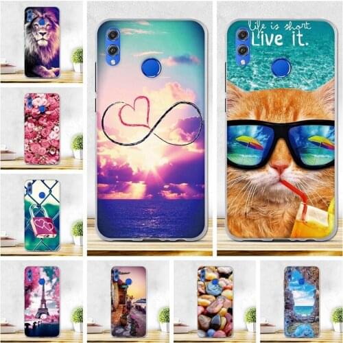 Case For Huawei Honor 8X Case Cover Honor 8X Cover 6.5" Soft SIlicon Back Cover For Fundas Huawei Honor View 10 Lite Phone Cases