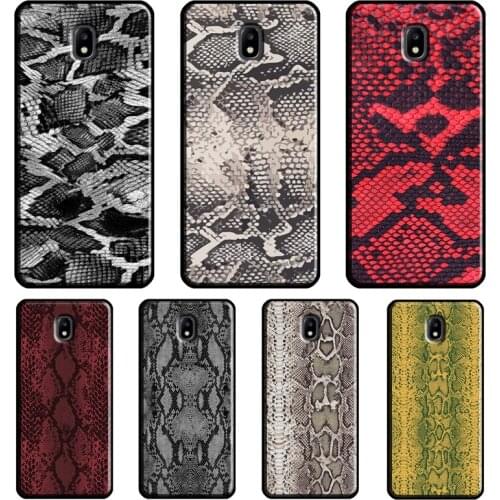 Cobra Python Snake Skin For Samsung Galaxy J7 2017 A3 A5 J1 J3 J5 2016 A6 A8 J6 J4 Plus A7 A9 J8 2018 Phone Case