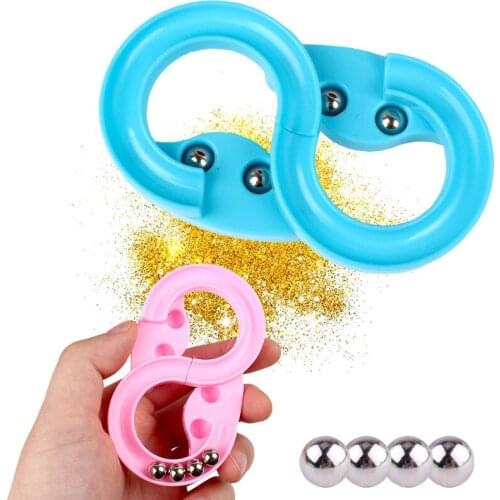 Childrens Palm Mini Track Ball Educational Toy Hand Brain Coordination Training Sensory Toys Decompression Novelty Toys