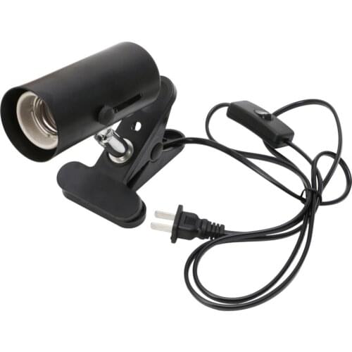 Incubation US Plug Ceramic Heat UV UVB Light Lamp Holder Brooder Reptile Basking L15