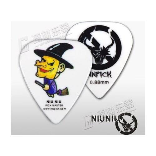 Witch Guitar Pick Plectrum Mediator Gauge 1.2mm/0.88mm, Standard Shape, 1/piece