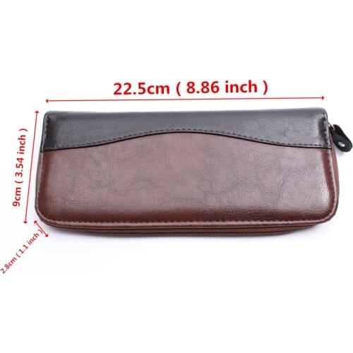 Leather Case Professional Hairdressing Scissors Bag Barber Salon Holster Pouch Holder Salon Styling Tool Kit for Shears