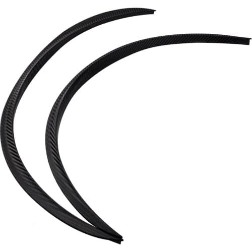 SPEEDWOW 2Pcs 72cm Carbon Fibre Fender Flare Arch Wheel Eyebrow Fender Auto Mudguard Fender Cover Mud Guard Car Styling
