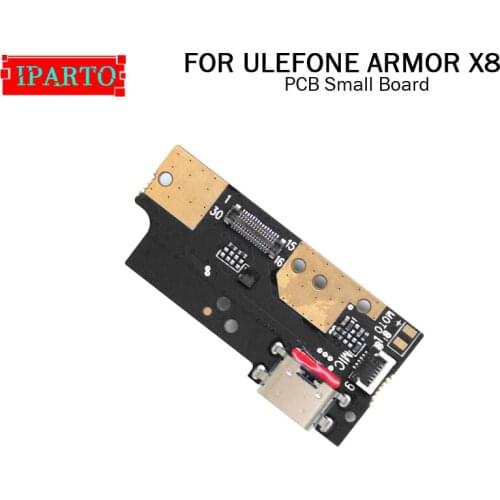 ULEFONE ARMOR X8 PCB board 100% Original New for PCB plug charge board Replacement Accessories for ULEFONE ARMOR X8 Cell Phone