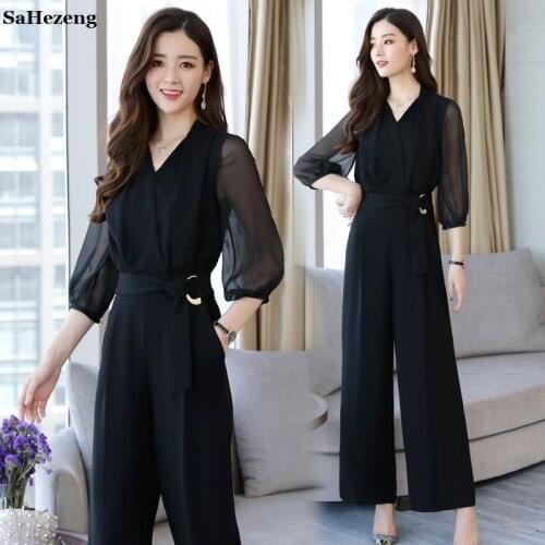 SaHezeng Womens Evening Trouser Overalls