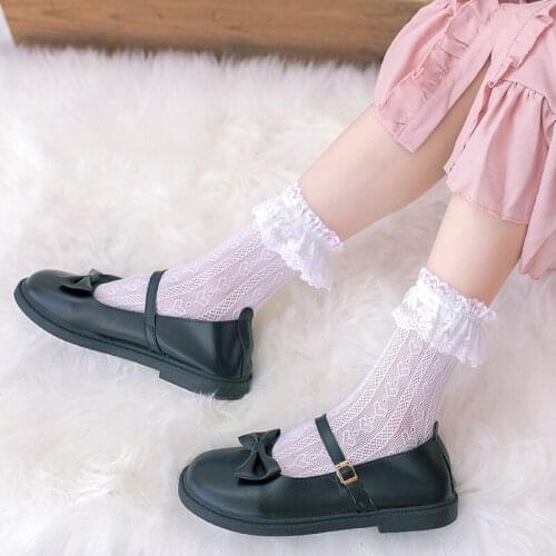 Sexy Lace Mesh Fishnet Socks Mixed Fiber Transparent Stretch Elasticity Ankle Net Yarn Thin Women Cool Socks Female Gifts New