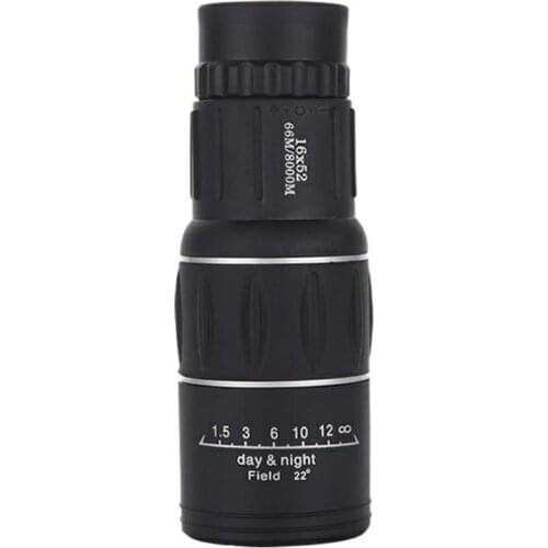 Extra Long 16X52 Distance Sports Hunting Zoomable Monocular Low Light Night Vision Telescope Binoculars For Outdoor Watching