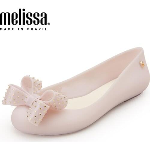 Melissa Mel Women 2021 New Women Flat sandals Brand Womens Jelly Shoes Melissa slippers Female Jelly Shoes Mujer